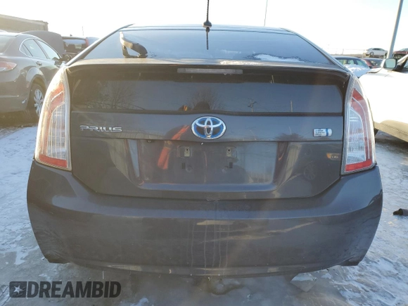 2012 Toyota Prius One with VIN JTDKN3DU7C5478769, listed as a Copart auction lot 87117994 with 190,212 mi miles and Clean Title. Bid and sale history available at carsss.com. Image 6.