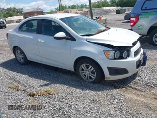 2015 Chevrolet Sonic LT with VIN 1G1JC5SH2F4140332, listed as a IAAI auction lot 42197626 with 105,850 mi miles and . Bid and sale history available at DreamBid. Image 1.