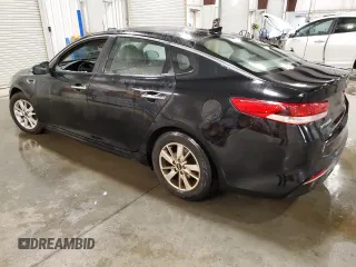 2018 Kia Optima LX with VIN 5XXGT4L3XJG245147, listed as a Copart auction lot 58152935 with 106,363 mi miles and Salvage title. Bid and sale history available at DreamBid. Image 2.