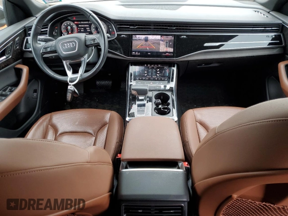2019 Audi Q8 Premium Plus with VIN WA1BVAF14KD030723, listed as a Copart auction lot 47073725 with 70,628 mi miles and Salvage Title. Bid and sale history available at carsss.com. Image 8.