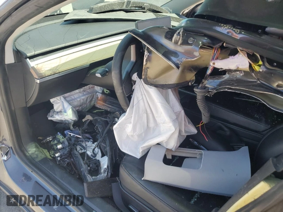 2021 Tesla Model 3 Performance with VIN 5YJ3E1EC3MF078531, listed as a Copart auction lot 55270715 with 42,363 mi miles and Non Repairable. Bid and sale history available at DreamBid. Image 8.