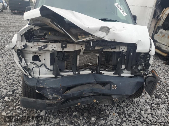 2014 Ford Econoline Cargo Commercial with VIN 1FTNE1EL0EDA86524, listed as a Copart auction lot 84254944 with 82,593 mi miles and Salvage Title. Bid and sale history available at carsss.com. Image 9.
