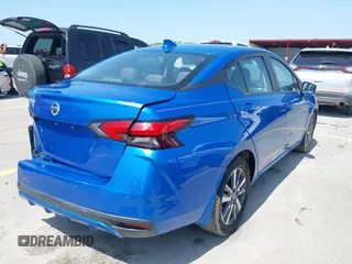 2021 Nissan Versa SV with VIN 3N1CN8EV7ML884466, listed as a IAAI auction lot 39870934 with 31,788 mi miles. Bid and sale history available at carsss.com. Image 4.