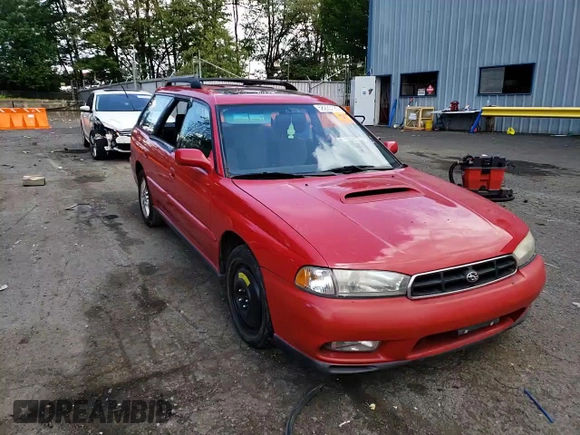 1998 Subaru Legacy GT with VIN 4S3BK6750W7320376, listed as a Copart auction lot 58223125 with 127,481 mi miles and Salvage title. Bid and sale history available at DreamBid. Image 13.