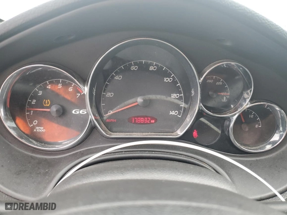 2009 Pontiac G6 GT w/1SA *Ltd Avail* with VIN 1G2ZH36N194106357, listed as a Copart auction lot 70378194 with 178,832 mi miles and Salvage Title. Bid and sale history available at carsss.com. Image 9.
