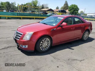 2011 Cadillac CTS Premium with VIN 1G6DS5ED8B0112748, listed as a Copart auction lot 59937605 with 127,605 mi miles and Salvage title. Bid and sale history available at DreamBid. Image 1.