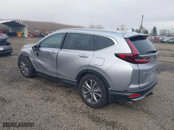 2021 Honda CR-V Touring with VIN 2HKRW2H9XMH212692, listed as a IAAI auction lot 41016640 with 24,149 mi miles. Bid and sale history available at carsss.com. Image 3.