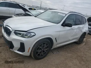 2023 BMW X3 M40i with VIN 5UX83DP04P9R12013, listed as a Copart auction lot 44515045 with 36,308 mi miles and Salvage Title. Bid and sale history available at DreamBid. Image 1.