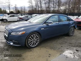 2018 Lincoln Continental Select with VIN 1LN6L9SK2J5605982, listed as a Copart auction lot 47934135 with 42,127 mi miles and Salvage Title. Bid and sale history available at carsss.com. Image 1.