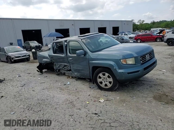 2007 Honda Ridgeline RTL w/Leather with VIN 2HJYK165X7H541838, listed as a Copart auction lot 51180735 with 175,336 mi miles and Salvage Title. Bid and sale history available at carsss.com. Image 10.