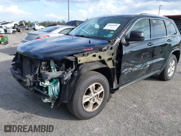 2017 Jeep Grand Cherokee Laredo with VIN 1C4RJEAG5HC663930, listed as a IAAI auction lot 41684918 with 91,063 mi miles. Bid and sale history available at carsss.com. Image 20.