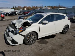2024 Subaru Impreza Sport with VIN JF1GUAFCXR8299169, listed as a Copart auction lot 79579334 with 9,169 mi miles and Salvage Title. Bid and sale history available at carsss.com. Image 1.