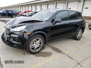 2014 Porsche Cayenne Diesel with VIN WP1AF2A24ELA34560, listed as a Copart auction lot 50152235 with 110,187 mi miles and Salvage title. Bid and sale history available at DreamBid. Image 1.