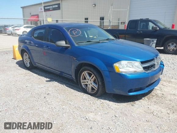 2010 Dodge Avenger SXT with VIN 1B3CC4FB0AN114512, listed as a IAAI auction lot 42007745 with 110,242 mi miles and . Bid and sale history available at DreamBid. Image 1.