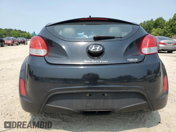 2013 Hyundai Veloster w/Black Int with VIN KMHTC6AD7DU134443, listed as a Copart auction lot 59295275 with 137,106 mi miles and Salvage title. Bid and sale history available at DreamBid. Image 6.
