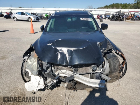 2013 Infiniti EX Journey with VIN JN1BJ0HP4DM430218, listed as a Copart auction lot 45912795 with Not provided miles and Salvage title. Bid and sale history available at DreamBid. Image 5.