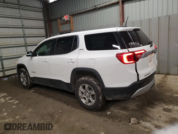 2017 GMC Acadia SLE with VIN 1GKKNRLA9HZ256037, listed as a Copart auction lot 44131445 with 89,797 mi miles and Salvage title. Bid and sale history available at DreamBid. Image 2.