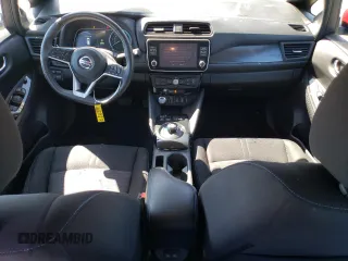 2021 Nissan LEAF SV with VIN 1N4AZ1CV6MC556928, listed as a Copart auction lot 50167985 with 39,076 mi miles and Salvage title. Bid and sale history available at DreamBid. Image 8.