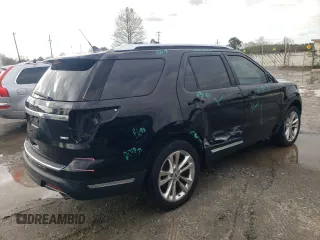 2019 Ford Explorer Limited with VIN 1FM5K8FH0KGA17513, listed as a Copart auction lot 52020195 with 102,481 mi miles and Salvage Title. Bid and sale history available at carsss.com. Image 3.