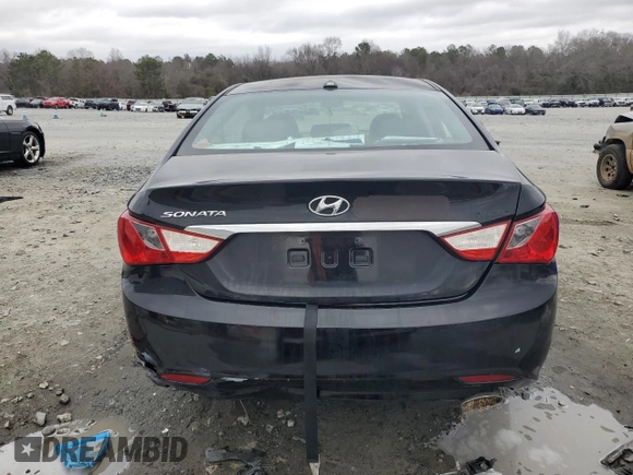 2011 Hyundai Sonata SE with VIN 5NPEC4AC4BH091857, listed as a Copart auction lot 43937185 with 172,306 mi miles and Non Repairable. Bid and sale history available at carsss.com. Image 6.