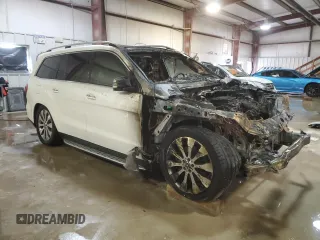 2018 Mercedes-Benz GLS 450 z VIN 4JGDF6EE1JB048650, wystawiony jako Copart lot #83430244 z przebiegiem Nie podano mil oraz Nie do naprawy • Non repairable. Historia ofert i sprzedaży dostępna na DreamBid. Obrazek 4.