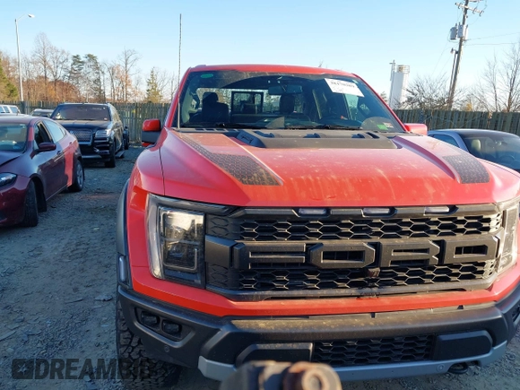 2023 Ford F-150 Raptor with VIN 1FTFW1RG4PFB17389, listed as a IAAI auction lot 38170289 with 19,772 mi miles and . Bid and sale history available at DreamBid. Image 12.