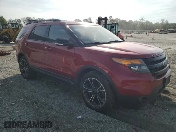 2015 Ford Explorer Sport z VIN 1FM5K8GT9FGC28010, wystawiony jako Copart lot #61634915 z przebiegiem 147 063 mil mil oraz Czysty tytuł • Clean title. Historia ofert i sprzedaży dostępna na DreamBid. Obrazek 4.