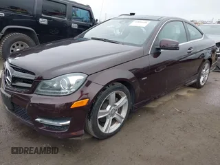 2012 Mercedes-Benz C 250 with VIN WDDGJ4HB7CF762175, listed as a IAAI auction lot 41888646 with 109,303 mi miles and . Bid and sale history available at DreamBid. Image 2.