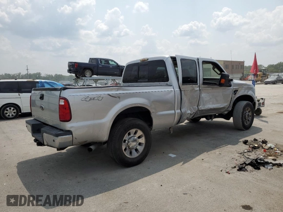 2010 Ford Super Duty F-250 SRW XL with VIN 1FTSW2BY0AEB11464, listed as a Copart auction lot 64981214 with 195,892 mi miles and Salvage Title. Bid and sale history available at carsss.com. Image 3.