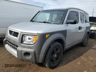 2003 Honda Element EX with VIN 5J6YH28513L039040, listed as a Copart auction lot 50577395 with 201,102 mi miles and Clean Title. Bid and sale history available at DreamBid. Image 1.