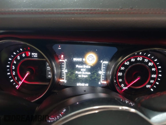 2021 Jeep Gladiator Rubicon с VIN 1C6JJTBG9ML624095, выставлен на аукционе IAAI как лот 42233735 с пробегом 69 042 миль миль и . История ставок и продаж доступна на DreamBid. Изображение 7.