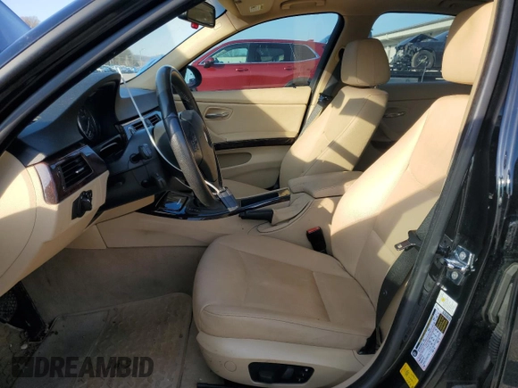 2008 BMW 3 Series 328i with VIN WBAVA37578NL58844, listed as a Copart auction lot 50843505 with 127,904 mi miles and Salvage Title. Bid and sale history available at DreamBid. Image 7.