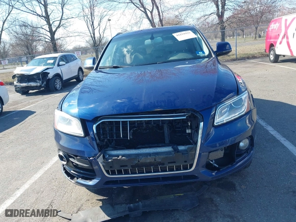 2016 Audi Q5 Premium with VIN WA1C2AFP0GA053619, listed as a IAAI auction lot 41839925 with 186,862 mi miles. Bid and sale history available at carsss.com. Image 6.