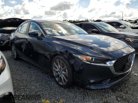 2021 Mazda 3 Preferred with VIN JM1BPBCL9M1314512, listed as a Copart auction lot 73878494 with Not Provided miles and Non Repairable. Bid and sale history available at DreamBid. Image 4.