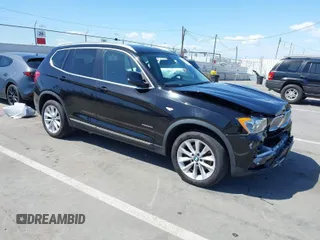 2011 BMW X3 28i with VIN 5UXWX5C57BL715884, listed as a IAAI auction lot 41969911 with 101,067 mi miles. Bid and sale history available at carsss.com. Image 1.