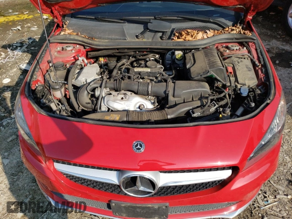 2018 Mercedes-Benz CLA 250 with VIN WDDSJ4EB0JN669208, listed as a Copart auction lot 61849063 with 59,373 mi miles and . Bid and sale history available at DreamBid. Image 11.