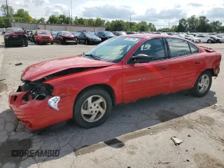 1999 Pontiac Grand Am SE1 with VIN 1G2NE52E7XC574556, listed as a Copart auction lot 66497794 with 122,637 mi miles and Salvage Title. Bid and sale history available at carsss.com. Image 1.
