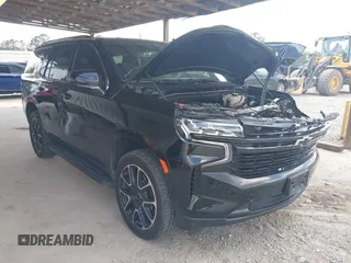 2023 Chevrolet Tahoe RST z VIN 1GNSCRKD2PR531394, wystawiony jako IAAI lot #42147801 z przebiegiem 23 423 mil mil oraz . Historia ofert i sprzedaży dostępna na DreamBid. Obrazek 1.