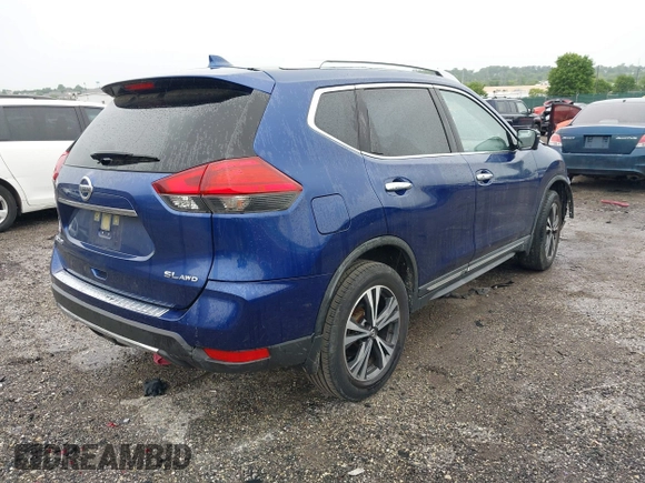 2017 Nissan Rogue S with VIN JN8AT2MV2HW016095, listed as a IAAI auction lot 42355039 with 76,789 mi miles and . Bid and sale history available at DreamBid. Image 4.