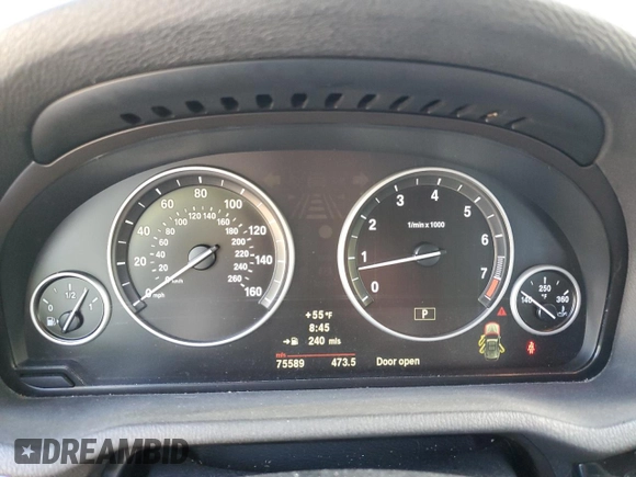 2013 BMW X3 xDrive35i z VIN 5UXWX7C58DL980098, wystawiony jako Copart lot #57865225 z przebiegiem 75 589 mil mil oraz Szkoda całkowita • Salvage title. Historia ofert i sprzedaży dostępna na DreamBid. Obrazek 9.