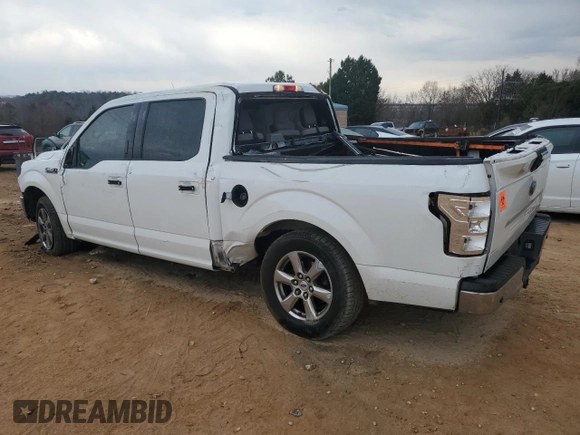 2018 Ford F-150 XL with VIN 1FTEW1CP7JFA13040, listed as a Copart auction lot 47606745 with 97,577 mi miles and Salvage Title. Bid and sale history available at carsss.com. Image 2.