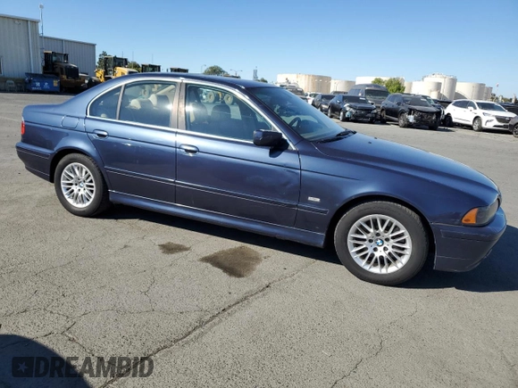 2002 BMW 5 Series 530iA with VIN WBADT63432CH98389, listed as a Copart auction lot 69976254 with 78,745 mi miles and Clean Title. Bid and sale history available at carsss.com. Image 4.