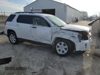 2015 GMC Terrain SLE with VIN 2GKFLWEK2F6420295, listed as a Copart auction lot 51941645 with 104,737 mi miles and Salvage title. Bid and sale history available at DreamBid. Image 4.