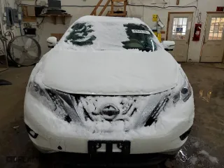 2018 Nissan Murano Platinum with VIN 5N1AZ2MH7JN122425, listed as a Copart auction lot 47676195 with 131,002 mi miles and Salvage Title. Bid and sale history available at carsss.com. Image 5.