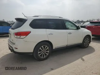 2015 Nissan Pathfinder S z VIN 5N1AR2MN4FC645328, wystawiony jako Copart lot #48508075 z przebiegiem 213 911 mil mil oraz Szkoda całkowita • Salvage title. Historia ofert i sprzedaży dostępna na DreamBid. Obrazek 3.