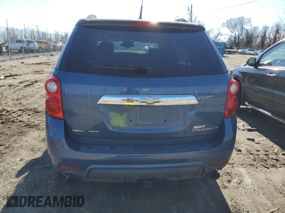 2012 Chevrolet Equinox LT w/2LT with VIN 2GNFLNE53C6155311, listed as a Copart auction lot 45586005 with 195,923 mi miles and Clean Title. Bid and sale history available at carsss.com. Image 6.