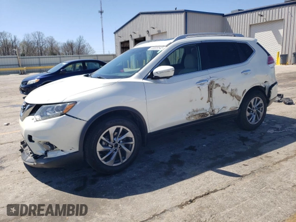 2015 Nissan Rogue S with VIN 5N1AT2MT4FC885950, listed as a Copart auction lot 53085545 with 120,303 mi miles and Salvage Title. Bid and sale history available at carsss.com. Image 1.