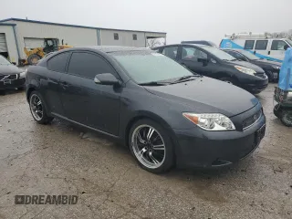 2007 Scion tC Spec with VIN JTKDE177470181120, listed as a Copart auction lot 51754885 with 184,052 mi miles and Salvage Title. Bid and sale history available at carsss.com. Image 4.