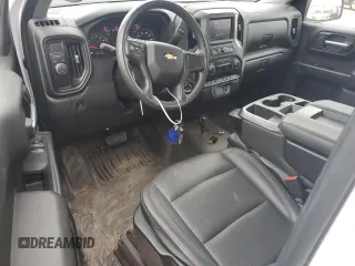 2023 Chevrolet Silverado 1500 Work Truck with VIN 3GCNAAED0PG104319, listed as a Copart auction lot 42690305 with 24,108 mi miles and Salvage Title. Bid and sale history available at carsss.com. Image 8.