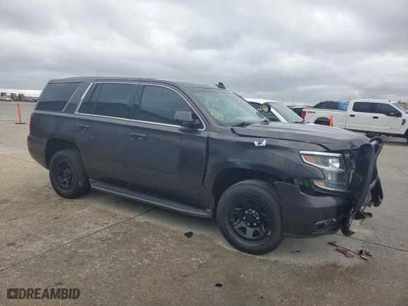 2017 Chevrolet Tahoe Commercial with VIN 1GNLCDECXHR159654, listed as a Copart auction lot 49086555 with 116,267 mi miles and Salvage Title. Bid and sale history available at carsss.com. Image 4.